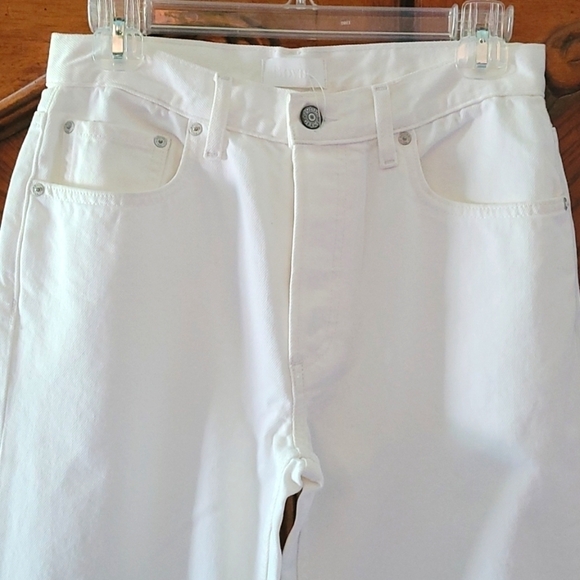 Boyish by Her Avery High Waist Straight leg with ankle ties in Vertigo. - Picture 3 of 13